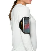 Nathan Phone Carrier Black/Marigold OSFA, Running