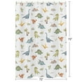 thumbnail image 5 of Sweet Jojo Designs Watercolor Dinosaur Dino Boy Fabric Shower Curtain, 5 of 6