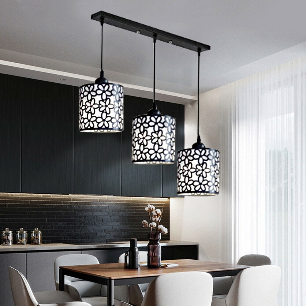 TFCFL Modern Ceiling Lighting Pendant Light 3Head Hanging Lamp Dining
