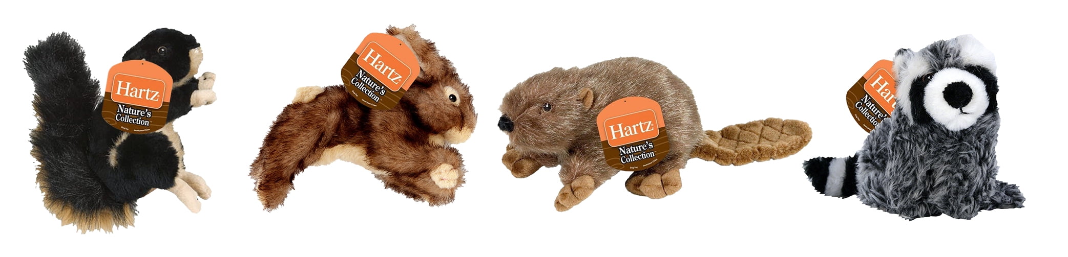Hartz 04355 Small Nature's Collection? Plush Dog Toys Assorted Styles - Walmart.com - Walmart.com