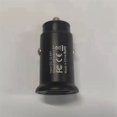 thumbnail image 1 of 2X Mini cargador de automóvil de metal Qc3.0 48W USB tipo C One Drag Two Cargador rápido de teléfono móvil para encendedor de automóvil, 1 of 5