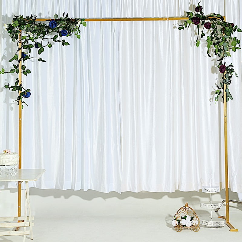 7ft white Circle Metal Wreath Backdrop Stand Wedding Backdrop Party Decoration 