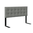 thumbnail image 6 of Boyd Sleep Linen Instant Adjustable Headboard, Gray, 6 of 12