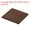 Brown, variant on Uxcell Furniture Pads, 24Pcs Square Self Adhesive Felt Furniture Pads, Floor Protectors for Furniture Feet Chairs Legs 2.4" Black
