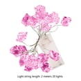 thumbnail image 3 of CozyQx indoor/Outdoor Lights 2 Meters 20 Lights Led Light String Led Irregular Pink Crystal Stone Decorative Light String Blue Crystal Led Light String, 3 of 9