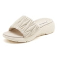 thumbnail image 2 of Suela Gruesa Sandalias Plataforma Con Cuña Zapatos Antideslizantes para Mujer Exteriores, 2 of 9