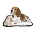 thumbnail image 2 of PKQWTM Happy Mother'S Day Flowers Pet Dog Cat Bed Pee Pads Mat Cushion Potty Dogs Blankets Crate Bed Kennel 28x36 inch, 2 of 3