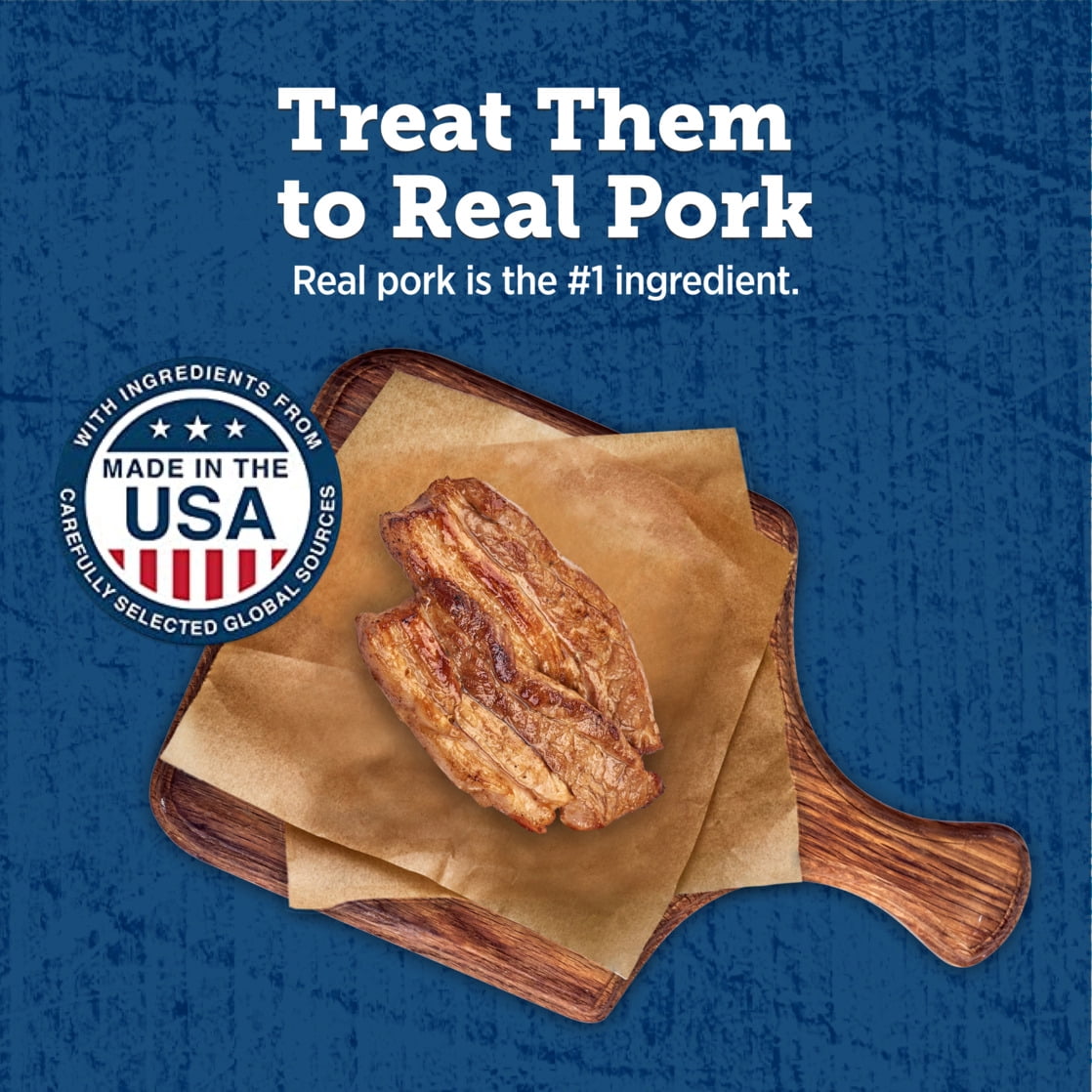 Blue Buffalo True Chews Dog Treats, Pork and Chicken Sausage Recipe, 14-oz Bag