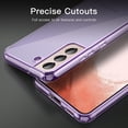 thumbnail image 5 of JETech Case for Samsung Galaxy S22+ / S22 Plus 5G 6.6-Inch, Non-Yellowing Shockproof Bumper Protective Phone Cover, Anti-Scratch Hard PC Back (Purple), 5 of 6
