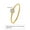 Gold With Stone, variant on 1.5mm Twisted Rope Tail Ring Gold Wedding CZ Band Women's Engagement Size 4-9
