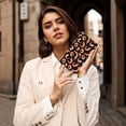 thumbnail image 7 of Leather Thin Slim Wallets for Women Men - Shrimp No.9042 Clutch Card Wallet for Women Men with Zipper, 7 of 7