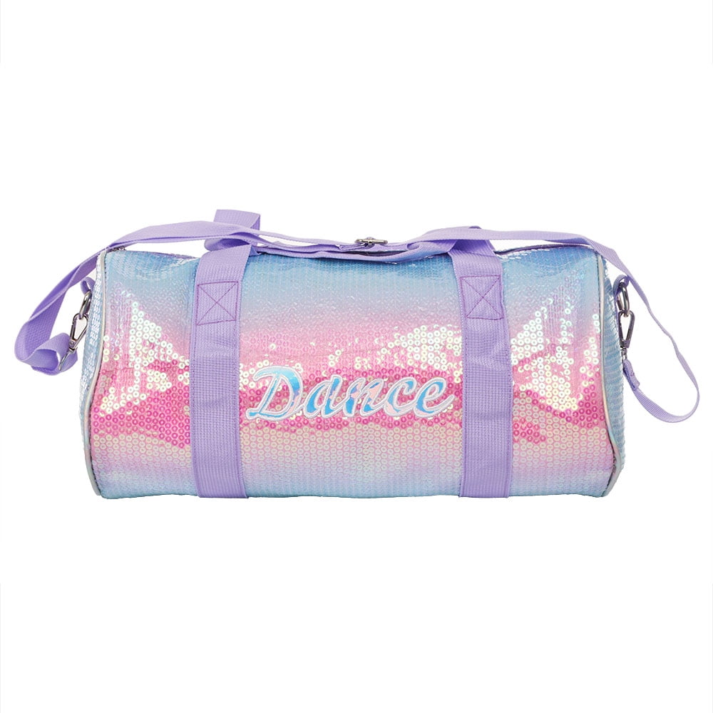 Alritz Mermaid Sequin Drawstring Bags Reversible Sequin Dance Bags Gym Backpacks for Girls Kids 