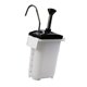 thumbnail image 4 of Dispensador de salsa con bomba de 2,5 L, botella con bomba para condimentos, herramienta manual para dispensar condimentos. blanco, 4 of 9