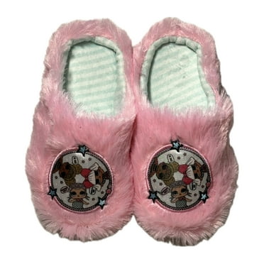 L.O.L. Surprise! Little Girls' Scuff Slipper Shoes (Small 11-12)