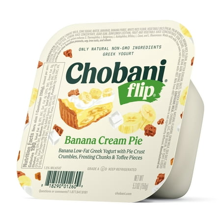Chobani Flip Banana Cream Pie Greek Yogurt - 5.3oz