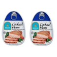 BRISTOL Cooked Ham Water Added/Smoke Flavoring Added (2-CAN) (NET WT 16 OZ Each) BONUS Sunshine's Spot Pouche