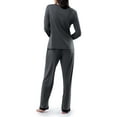 thumbnail image 2 of Fruit of the Loom Women's Sleep Soft & Breathable Long Sleeve Top & Pant Set, Sizes S-4X, 2 of 19