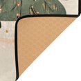 thumbnail image 3 of Yayeee Area Rugs for Living Room 5.2'x4' Non Slip Washable Bedroom Floor Carpet, Beige Christmas Trees, 3 of 5