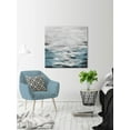 thumbnail image 4 of Parvez Taj "Reflective Sea II" Painting Print on Wrapped Canvas, 4 of 7