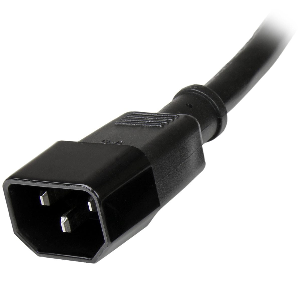 StarTech 6 ft 14 AWG Computer Power Cord Extension - C14 to C13