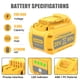 thumbnail image 2 of Batería de repuesto JUNWOOD 20V 9.0Ah para Dewalt 60V Flexvolt, 2 of 6