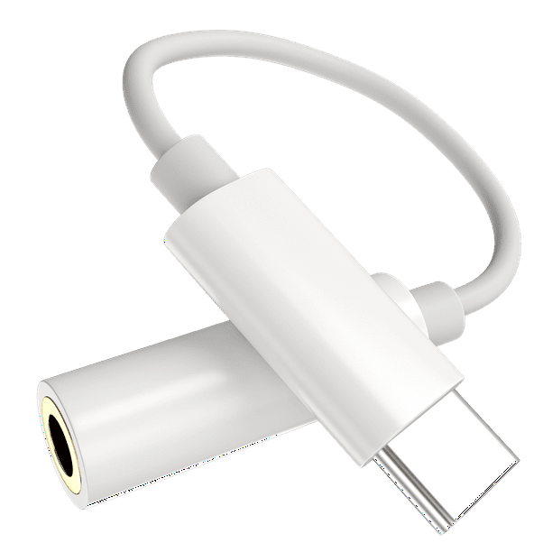 Headphone Adapter Converter Supports Audio and Charging for Motorola