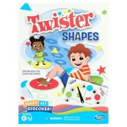Twister Shapes Ready Set Discover Board Game for Preschool Kids and Family Ages 4 and Up