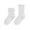 White, variant on Winter & Autumn Mid-Calf Socks, 5-Pair Set, Solid Color Casual Comfortable Socks for Leggings and Low Cut Boots