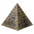 thumbnail image 4 of PENGXIANG 10cm Metal 3D Model Pyramids Statue Souvenir Gift Desk, 4 of 8