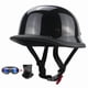 thumbnail image 1 of Casco de moto WMOOMW, gorra fina con forma de calavera, medio retro, brillante, XL, 1 of 6