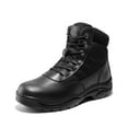 thumbnail image 2 of NORTIV 8 Men's Waterproof Tactical Work Boots Leather Outdoor Hiking Military 6 Inches Motorcycle Combat Boots, 2 of 10