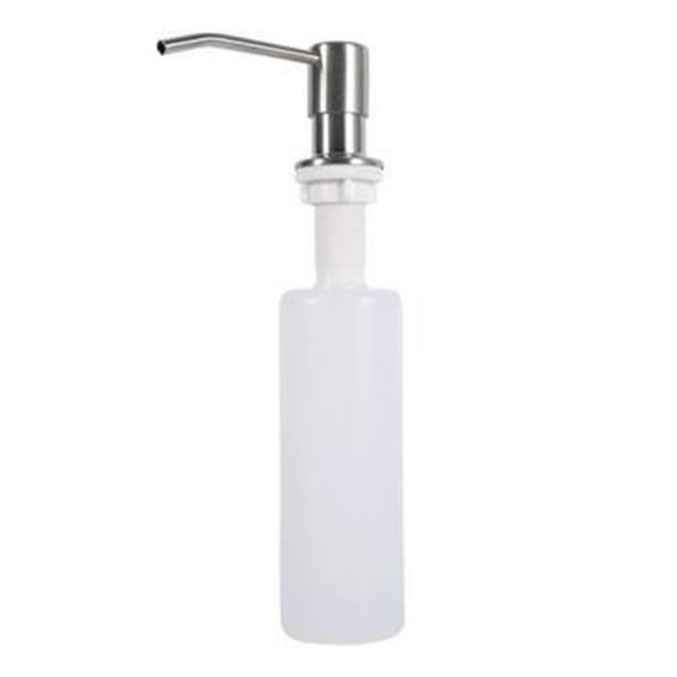 Dispensador de jabón para fregadero o dispensador de loción para fregadero de cocina Dispensador de jabón para fregadero de cocina de níquel cepillado Dispensador de jabón para fregadero en