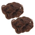 thumbnail image 2 of Moño Para El Cabello Desordenado, Moño Para El Cabello Marrón Claro, Moño Desordenado Para Mujeres Uso Diario Boda Para Fiestas De Baile Cosplay ANGGREK Otros, 2 of 8