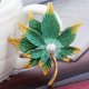 thumbnail image 2 of Fancy Fashion Broche Pin Broche con arce Pasadores para mujeres y hombres - , tal se describe Verde BLESIY Broche de perla con broche de perlas, 2 of 8