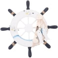 thumbnail image 1 of Décor Mural Volant 1Pcs Bois de Pin Blanc Style Nautique pour Espace Intérieur, 1 of 8