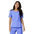 thumbnail image 2 of Adar Universal Women's Scrub Set - V-neck Scrub Top and Elastic Pull-On Scrub Pants, 2 of 7