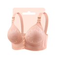 thumbnail image 2 of Women's Plus Size Comfort Bra Front Buckle Design Fixed Cup Support Soft Thin Tank Top Underwire Elderly Underwear, 2 of 2