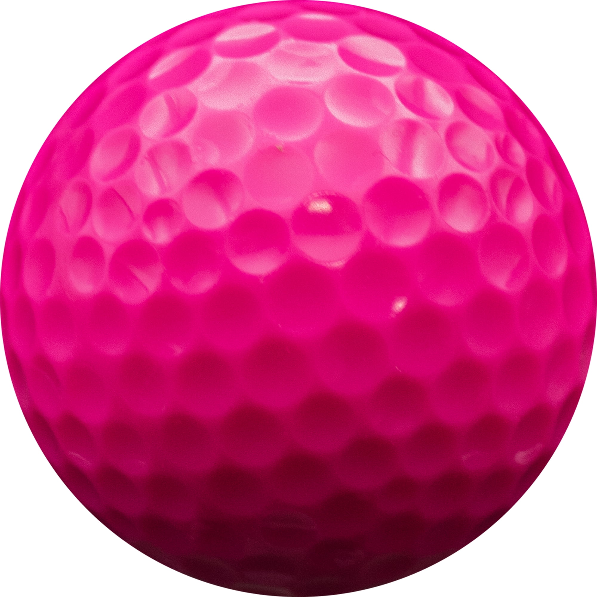 Blacklight Pink Golf Balls 12 Pack by GBM Golf