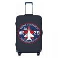 thumbnail image 1 of Custom Aeroplanes Flight Pilot Luggage Cover Cute Airplane Aviation Aviator Suitcase Protector Covers Suit For 18-32 inch, 1 of 1
