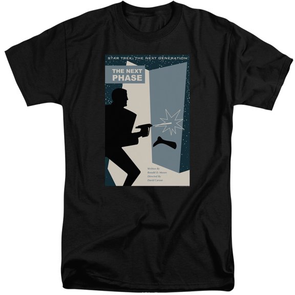 Star Trek Tng Season 5 Episode 24 Adult Tall T-Shirt 18/1 T-Shirt Black