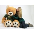 thumbnail image 4 of United States Army Big Plush Giant Teddy Bear Five Feet Tall Honey Brown Color Wears Tshirt that says SOMEONE IN THE ARMY LOVES YOU, 4 of 6