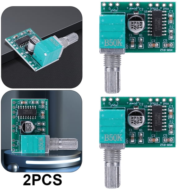 PAM8403 Placa Amplificador Audio Digital 5V 3W * 2 Alimentación USB