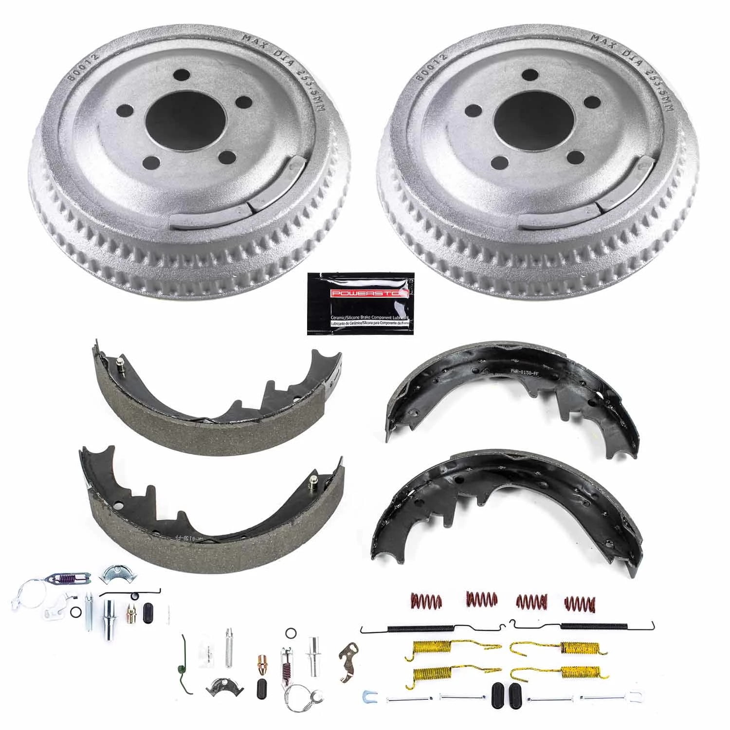 Power Stop Rear Stock Replacement Drum and Shoe Kit KOE15327DK