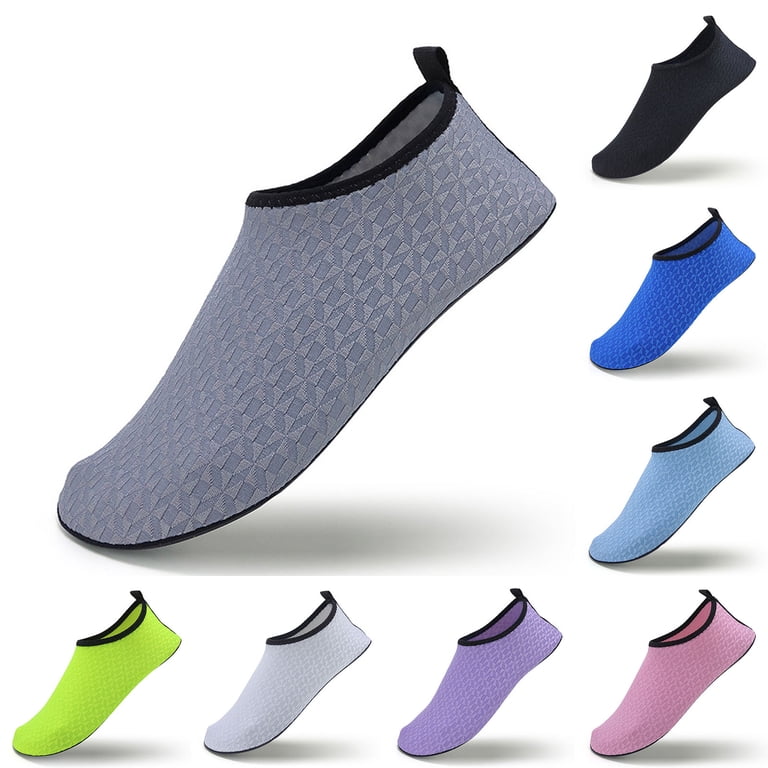 Barefoot Water Shoes Quick-Dry Non-Slip for Beach Pool Surfing Kayak Amazon.com | ziitop Water Shoes for Men Women Beach Barefoot  main image 3