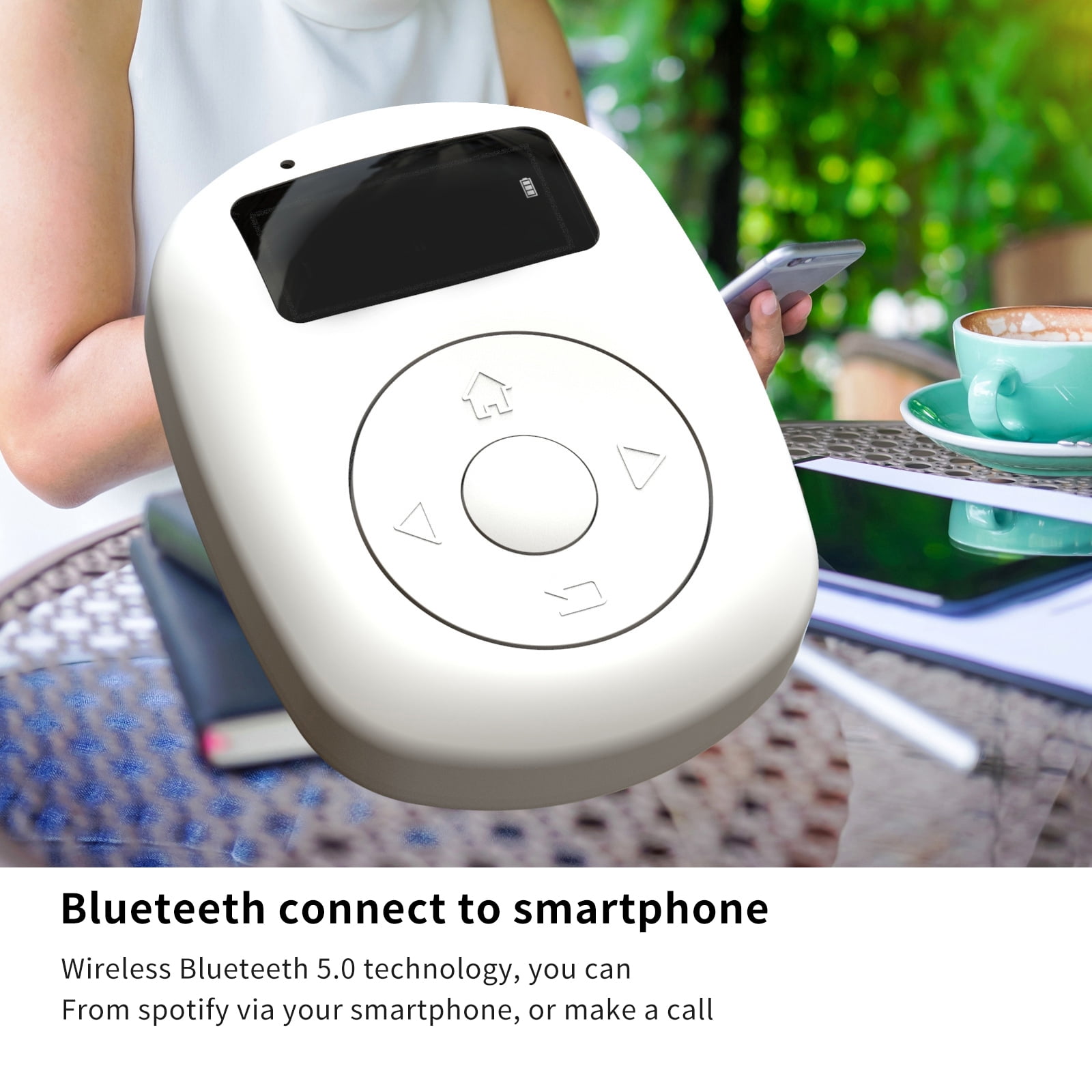 Autoradio Bluetooth, Lecteur CD, Radio DAB+ et FM - USB - 1 DIN - Design  Rétro Chromé (RCD120DAB-BT)