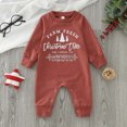 thumbnail image 2 of Vedolay Girls Clothes Baby Girl 2023 Autumn Print Long Sleeve Bodysuit Red,70, 2 of 5