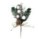 thumbnail image 5 of New Arrivals Christmas Bouquet Christmas Flowers Christmas Gifts Pine Cones Simulated Berries Christmas Decorations (4 Pieces), 5 of 5