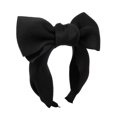 thumbnail image 2 of Tnobhg Women Large Bowknot Decor Hair Hoop Solid Color Bow Cosplay Headband Elastic Hair Scrunchie Hair Accessories, 2 of 8