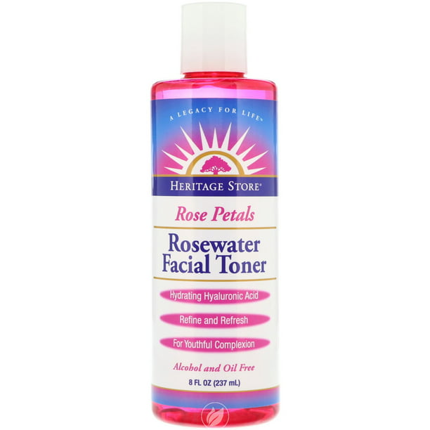 3 Pack) Products Rose Petals Rosewater Facial Toner Ounce Walmart.com
