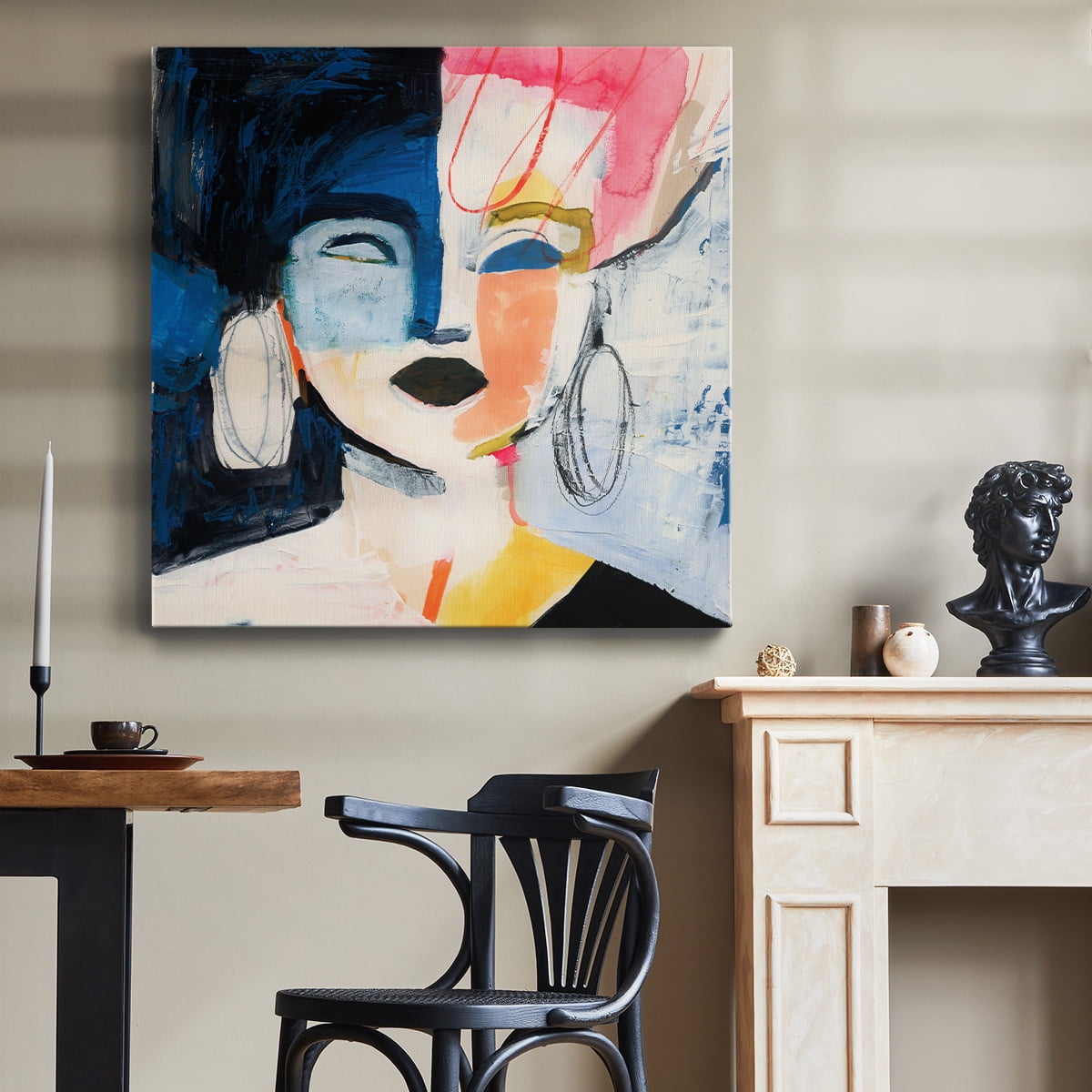 Wexford Home Sorella I-Premium Gallery Wrapped Canvas, 24" x 24" - Ready to Hang